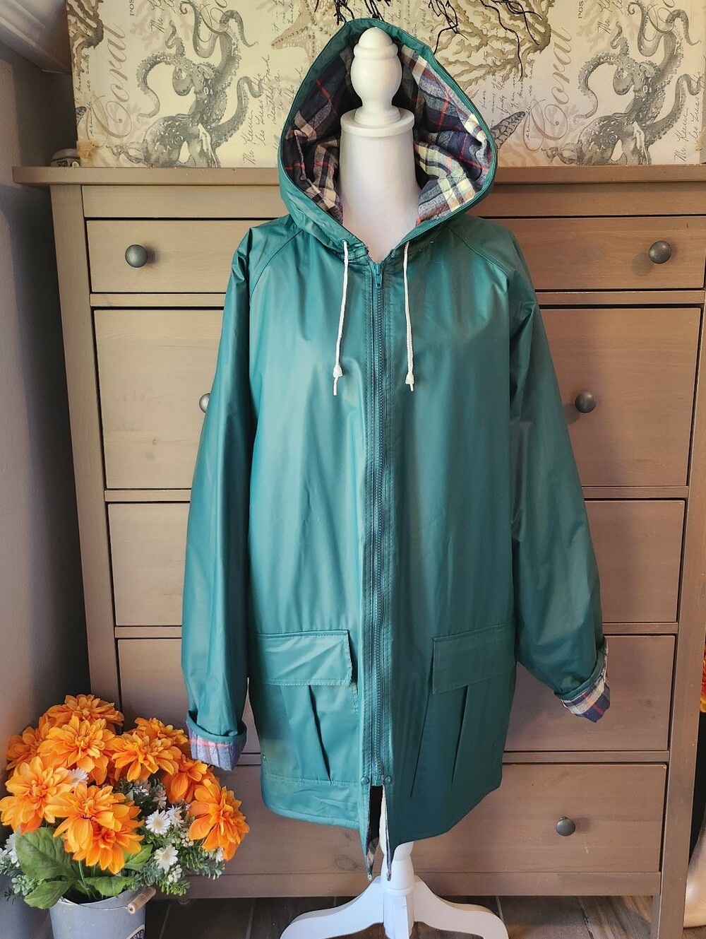 Vintage Misty Harbor Rain Slicker